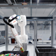 A Swisslog ItemPiQ can pick up to 1,000 items per hour. It’s positioned as a robotic supplement to human workforces for seasonal peaks like Black Friday.